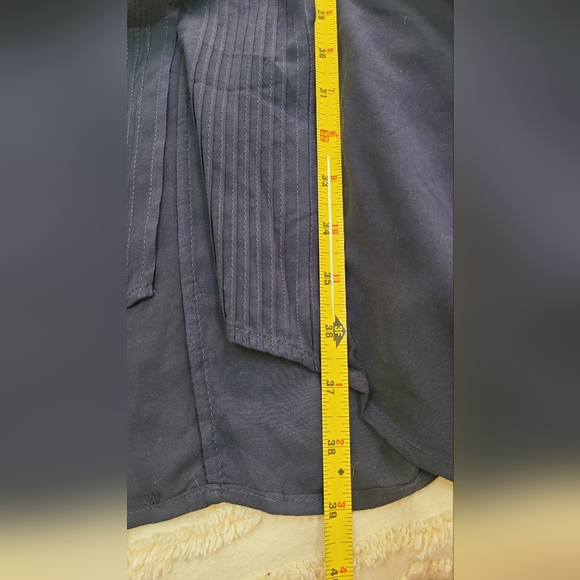 NWT Vix Paula Hermanny High-Low Black Long-Sleeve Dress - Picture 8 of 14